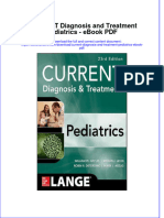 Download ebook Current Diagnosis And Treatment Pediatrics Pdf full chapter pdf