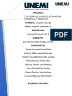 Tarea de Procesal Civil Sentencia