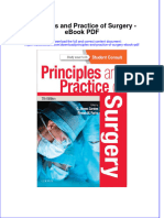 Ebook Principles and Practice of Surgery PDF Full Chapter PDF
