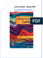 Ebook Interpersonal Conflict PDF Full Chapter PDF