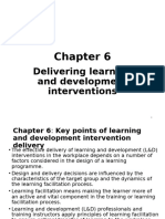 CH 6 Delivering Learning Programmes Coetzee 3rd Ed 2018