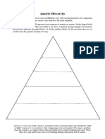 Anxiety Hierarchy PDF