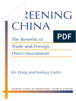 Ka Zeng - Joshua Eastin - Greening China - The Benefits of Trade and Foreign Direct Investment-The University of Michigan Press (2018)