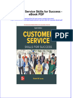 Ebook Customer Service Skills For Success PDF Full Chapter PDF