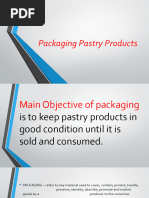 Packaging Pastry Products