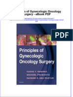 Download ebook Principles Of Gynecologic Oncology Surgery Pdf full chapter pdf