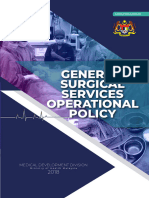 General Surgical Services Operational Policy