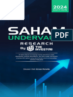 Saham Undervalue Research by The Investor April 2024