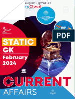 Affairscloud Feb 2024 Static GK English PDF - Watermark