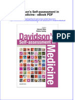 Ebook Davidsons Self Assessment in Medicine PDF Full Chapter PDF