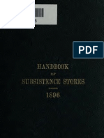 Handbook of Subsistence Stores (1896)