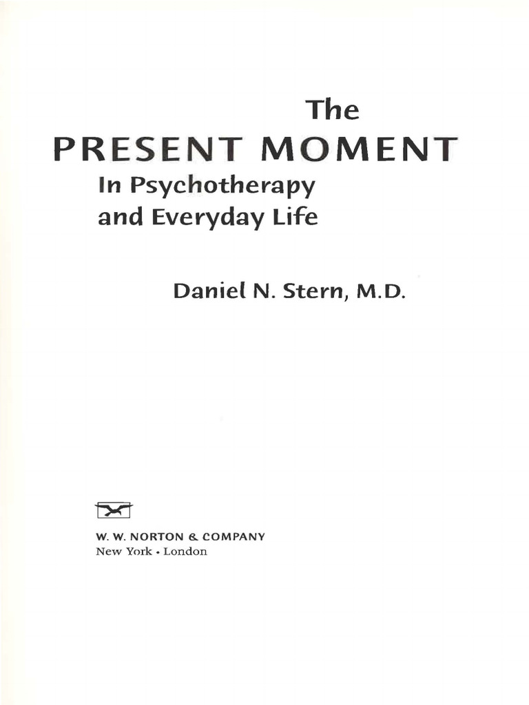Stern, D. The Present Moment. CH 5 The Intersubjective Matrix (75 - 96 ...