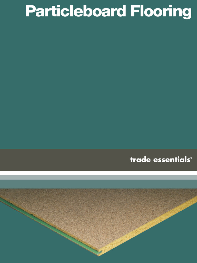 Particleboard Flooring Specifications | PDF | Flooring | Materials