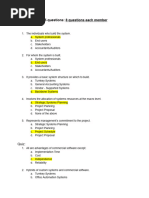 Software Usage Observations: Excel & Messenger | PDF