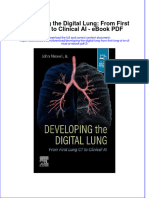 Download ebook Developing The Digital Lung From First Lung Ct To Clinical Ai 2 full chapter pdf
