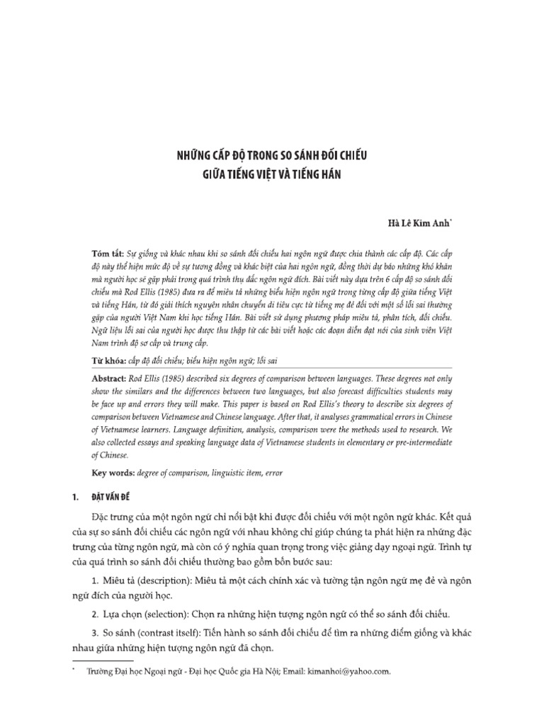 Nhung cap do so sanh giua tieng viet tieng han pdf