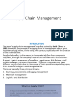 Supply Chain Management - Unit 1 Complete