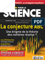 Pour La Science N°421 - 2012-11 - La Conjecture ABC
