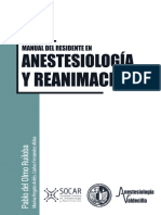 Manual Del Residente en Anestesiologia y Reanimacion Pablo Del Olmo
