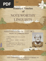 Hockett's 13 Features of Human Language | PDF | Cognition | Neuroscience