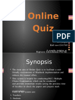 Dokumen - Tips Online Quiz Project