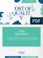 Cost of Quality