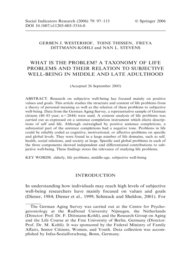 what-is-the-problem-a-taxonomy-of-life-problems-and-their-relation-to