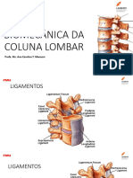 Biomecânica Da Coluna Lombar e Articulação Sacroilíaca