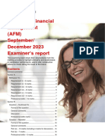D23 AFM examiner's report