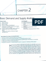 basic demand and supply analysis