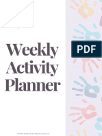 Weekly Planner - Learning Through Play WWW - Empoweredparents.co