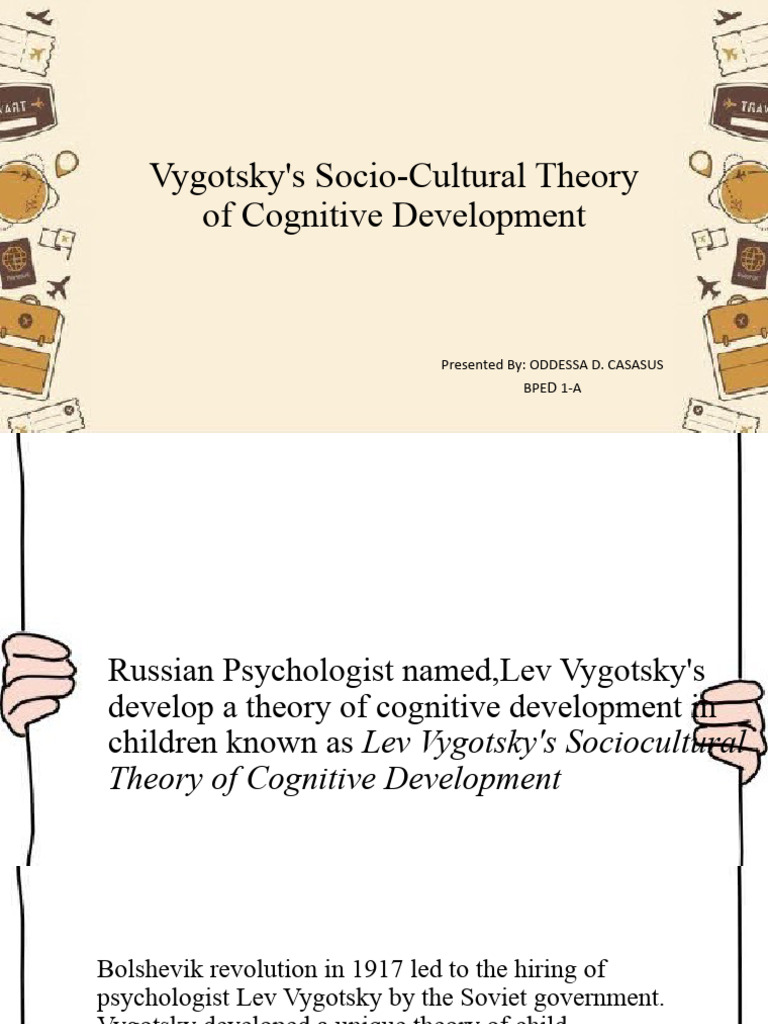 Vygotsky's Sociocultural Theory of Cognitive Development | PDF ...
