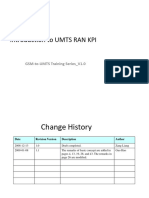 Introduction to UMTS RAN KPI