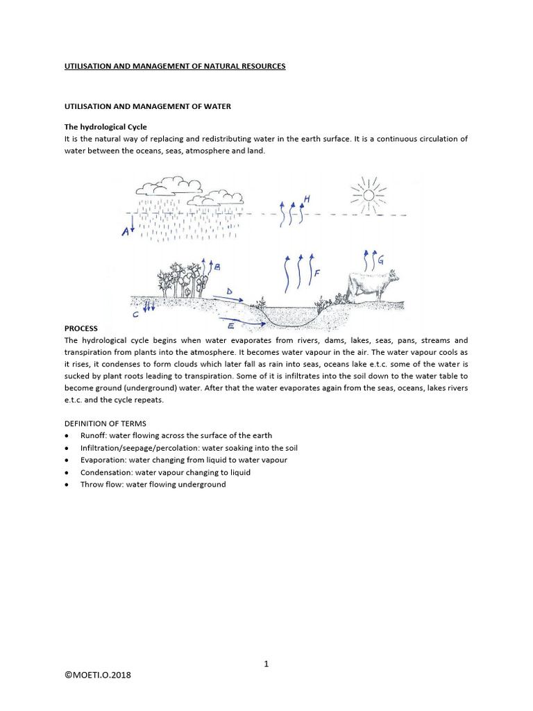 Utillisation of Resources | PDF | Power Station | Renewable Energy