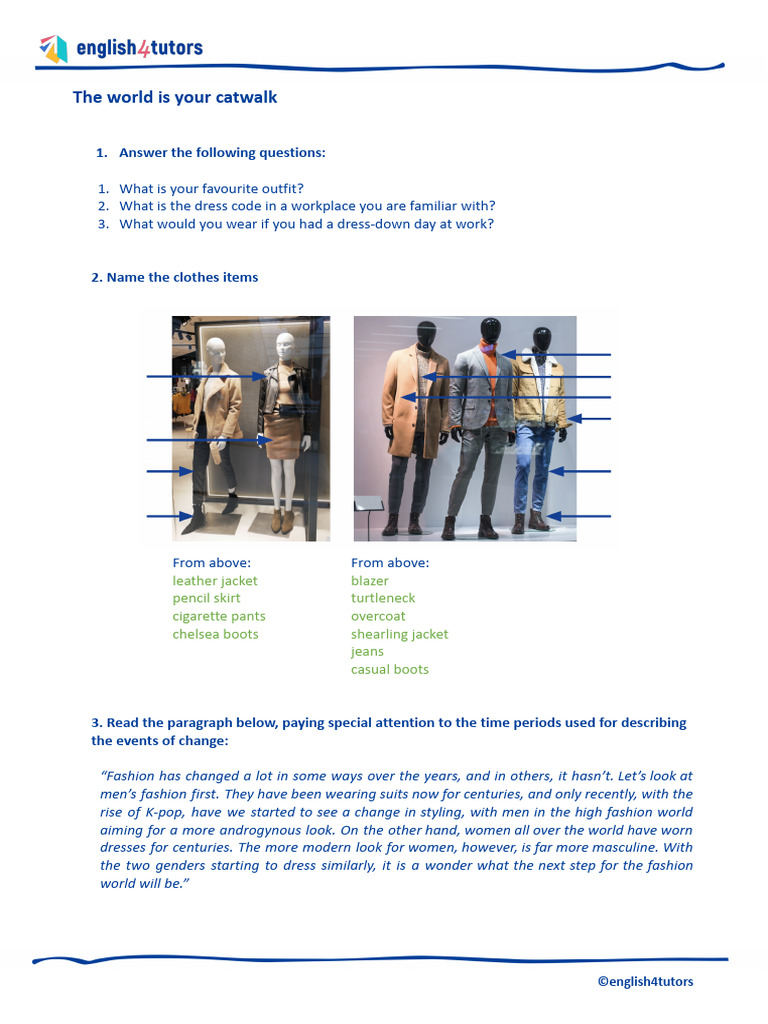 Understanding Catwalk Fashion Trends | PDF | Fashion | Clothing