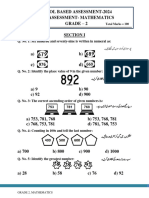 G 2 Math Paper 2024