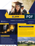 Jain University Online - Prospectus