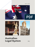 Law - Aussie Legal Systems