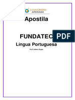 Apostila Português 2024 - Prof Juliano - Fundatec