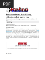 Cajas Fuertes en Resident Evil 3 Remake TODOS Los Códigos y Contenido | PDF