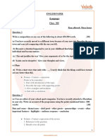 ISC Sample Papers For Class 12 English Paper 1 (2023-24)