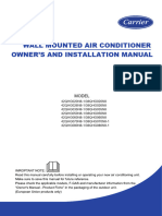OWNER and INSTALLER MANUAL