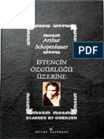 7211 Istencin - Ozgurlughu - Uzerine Arthur - Schopenhauer 2000 98s