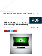 LCD TV Problems and Solutions - 1588166939321