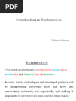 CH-1 Introduction Mechatronics