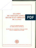 De Certains Aspects Des Buts Et Operations Delafao: Examen