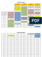 TIME TABLE STUDENTt