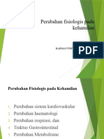 Perubahan fisiologis pada kehamilan