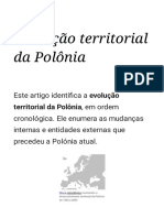 Evolução Territorial Da Polônia - Wikipédia, A Enciclopédia Livre