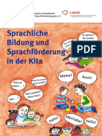 Sprachliche Bildung Und Sprachfoerderung in Der Kita